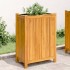 Jardinera con forro madera maciza de acacia 54x31x75