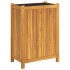 Jardinera con forro madera maciza de acacia 54x31x75