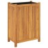 Jardinera con forro madera maciza de acacia 54x31x75