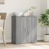 Aparador de madera de ingeniería gris Sonoma 60x31x70