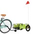 Remolque para bicicletas hierro y tela Oxford