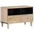 Mueble de TV madera maciza de mango 70x33x46