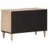 Mueble de TV madera maciza de mango 70x33x46