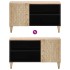 Mueble de TV madera maciza de mango 80x31x46