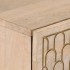 Armario auxiliar madera maciza de mango 80x33x75
