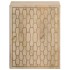 Armario de baño de pared madera maciza de mango 38x33x48