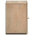 Armario de baño de pared madera maciza de mango 38x33x48