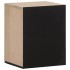 Armario de baño de pared madera maciza de mango 38x33x48
