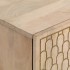 Armario de baño de pared madera maciza de mango 38x33x48