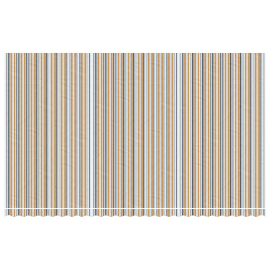 Tela de repuesto de toldo rayas de colores 6x3,5