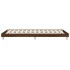 Estructura de cama sin colchón madera marrón roble 75x190