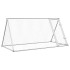 Jaula para gallinas acero galvanizado plateado 200x105x91