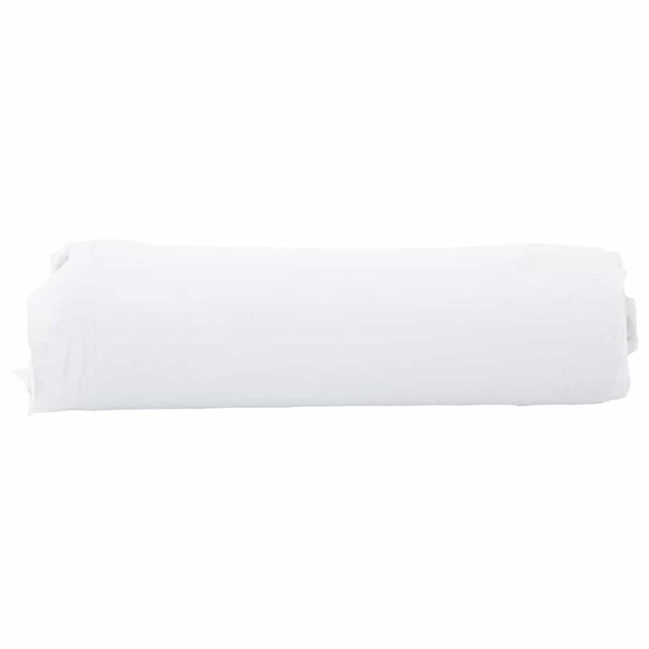 Membrana geotextil fibra de poliéster blanco 1x50