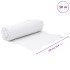 Membrana geotextil fibra de poliéster blanco 1x50
