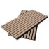 WallArt Paneles acústicos para paredes Aku 4 uds roble