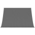 Toldo retráctil de tela y acero gris antracita 250x150