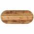 Tablero de mesa ovalado madera maciza mango rugosa