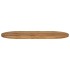 Tablero de mesa ovalado madera maciza de mango 110x40x3,8