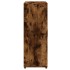 Aparador de madera de ingeniería roble ahumado 60x31x84