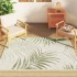Alfombra interior exterior antideslizante pelo corto 120x180