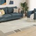 Alfombra interior exterior antideslizante pelo corto 190x300