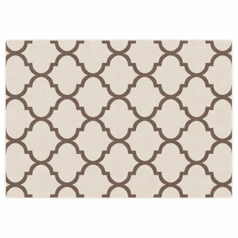 Alfombra interior exterior antideslizante pelo corto 160x230