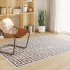 Alfombra interior exterior antideslizante pelo corto 160x230
