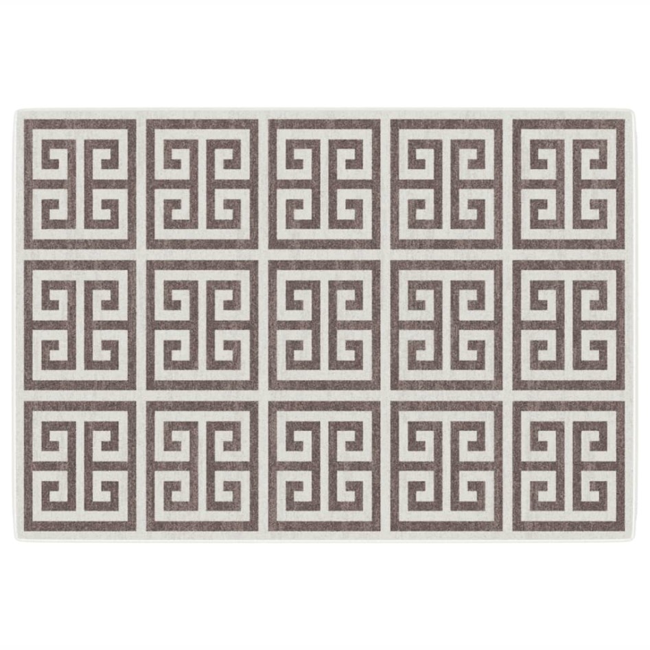 Alfombra interior exterior antideslizante pelo corto 160x230