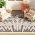 Alfombra interior exterior antideslizante pelo corto 160x230