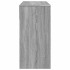 Tocador con espejo color gris Sonoma 80x39x80