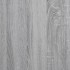 Tocador con espejo color gris Sonoma 80x39x80