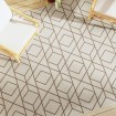 Alfombra interior exterior antideslizante pelo corto 190x300 cm