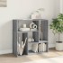 Muebles de TV 2 uds madera ingeniería gris Sonoma 75x30x50