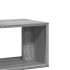 Muebles de TV 2 uds madera ingeniería gris Sonoma 75x30x50