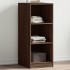 Armario de madera de ingeniería marrón roble 48x41x102