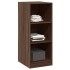 Armario de madera de ingeniería marrón roble 48x41x102