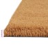 Felpudos 5 unidades fibra de coco natural 40x60