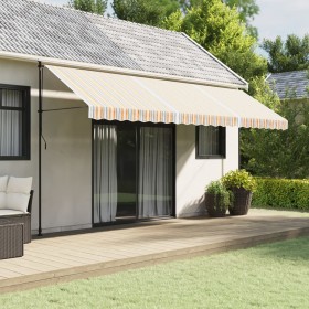 Tela de repuesto de toldo rayas de colores 5x3,5