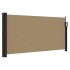 Toldo lateral retráctil gris taupe 100x300