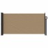 Toldo lateral retráctil gris taupe 100x300