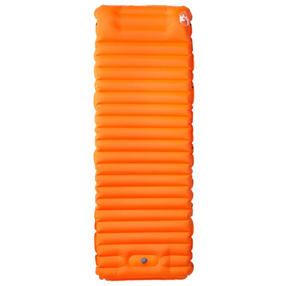 Colchón de camping autoinflable con almohada 1 persona
