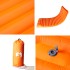 Colchón de camping autoinflable con almohada 1 persona