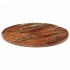Tablero de mesa redondo madera maciza reciclada Ø 70x2,5