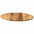 Tablero de mesa redondo madera maciza mango rugosa Ø 80x1,5