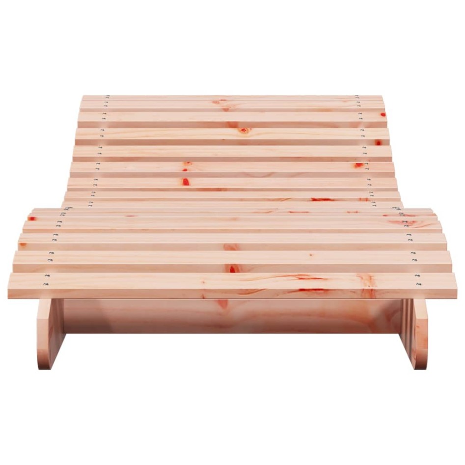 Tumbona de madera maciza Douglas 205x70x31,5