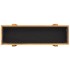 Jardinera arriate madera maciza de acacia 90x30x75