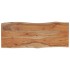 Tablero rectangular madera de acacia borde vivo 90x40x2,5