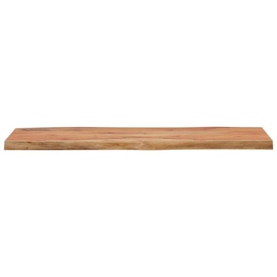 Tablero rectangular madera de acacia borde vivo 90x40x2,5