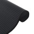 Alfombra rectangular bambú negro 100x500