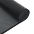 Alfombra rectangular bambú negro 100x500
